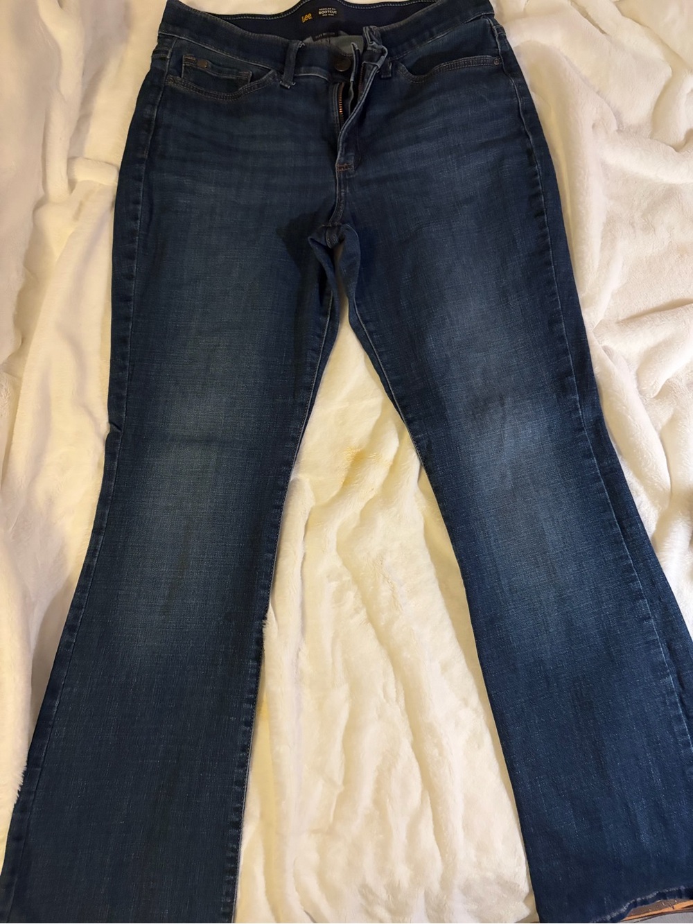 Lee Women's Dark Indigo Flare Jeans